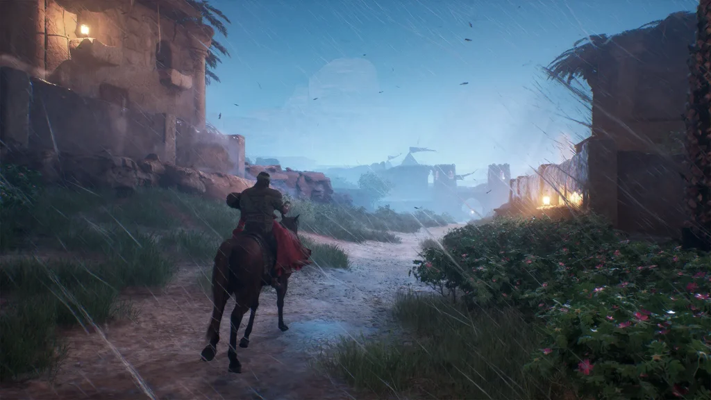 Riding into the storm