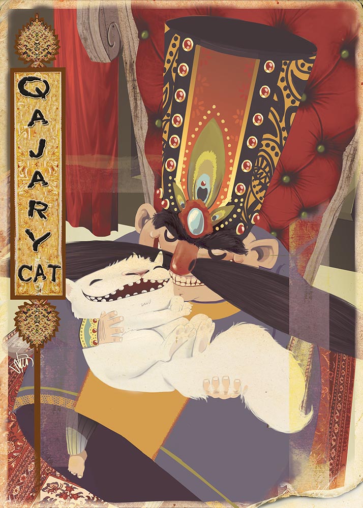 Qajary Cat cover